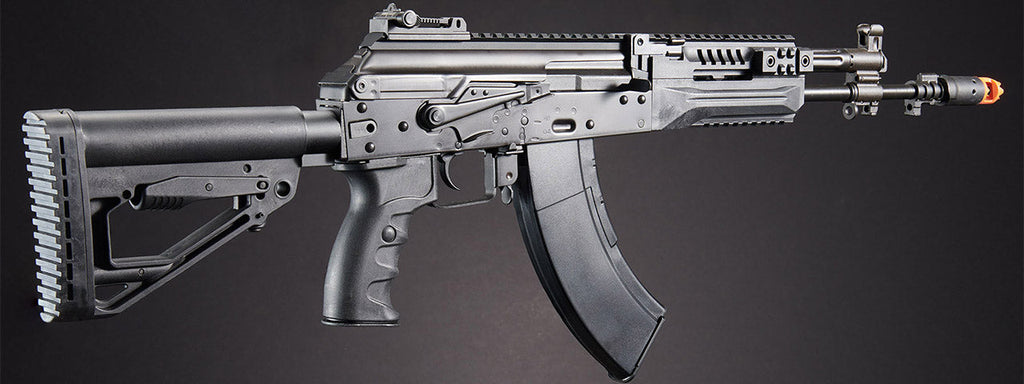 LCT Airsoft LCK15 Tactical AK-15 Assault Airsoft AEG (Black)