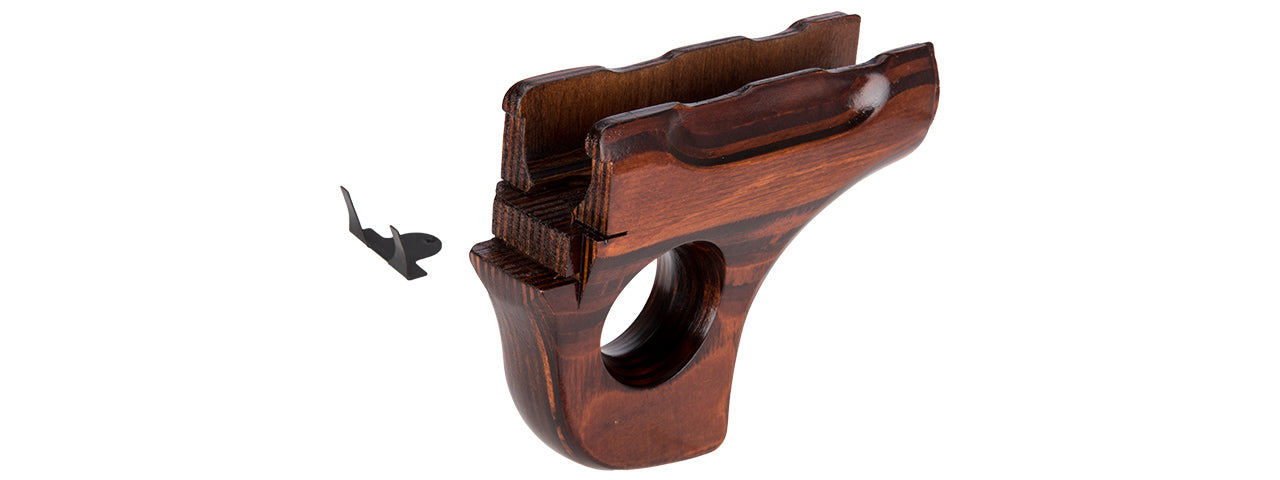 LCT Airsoft LCKMSU Handguard for LCT AK Series AEG - WOOD