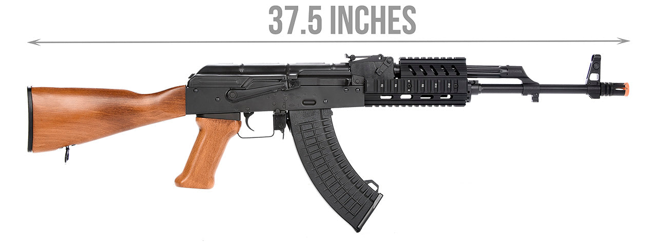 LCT Airsoft TX-63 / AK-63 RIS AEG Rifle (Real Wood)