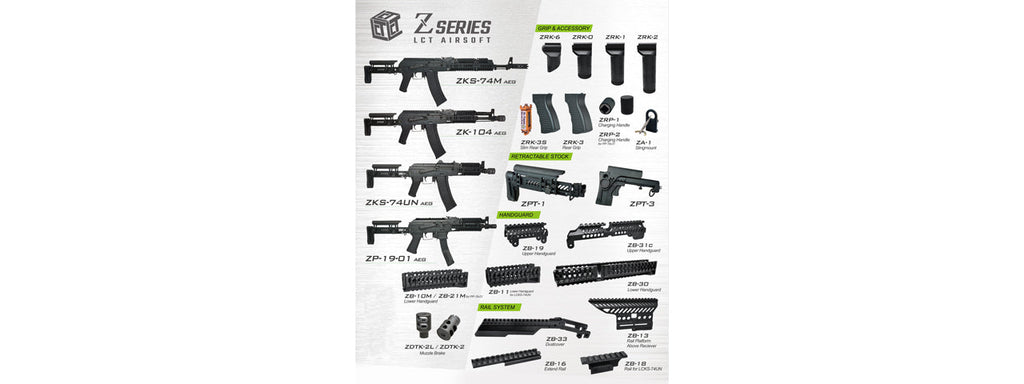 LCT Z-Series RK-3 Slim Pistol Grip for SL-Torque Motor