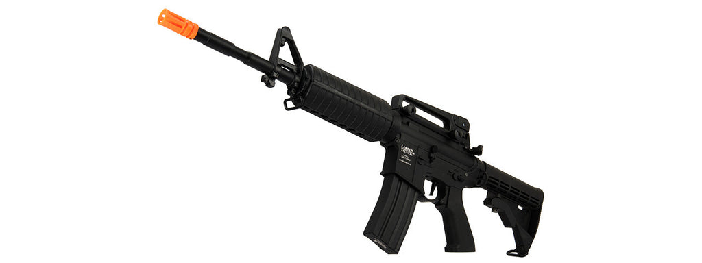 Lancer Tactical M4A1 LT-06 Carbine ProLine Series Airsoft AEG HIGH FPS] (BLACK)