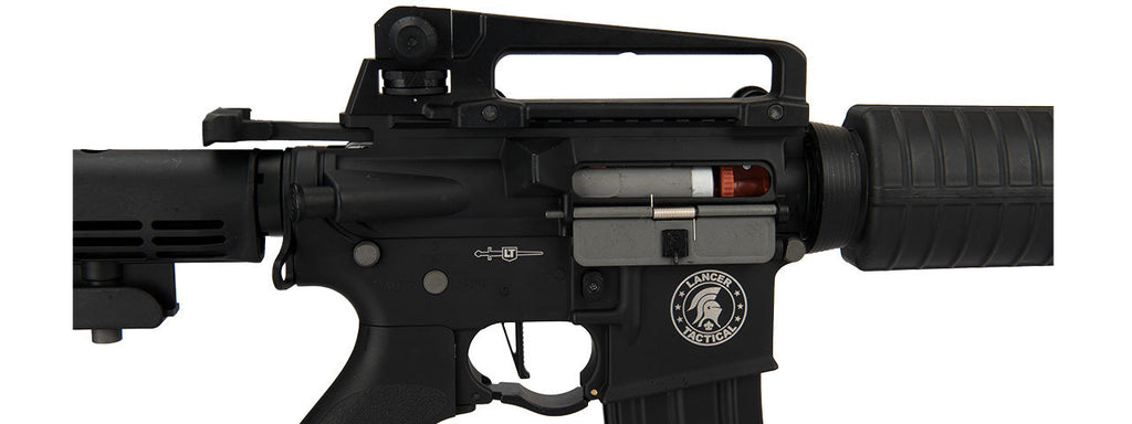 Lancer Tactical M4A1 LT-06 Carbine ProLine Series Airsoft AEG HIGH FPS] (BLACK)