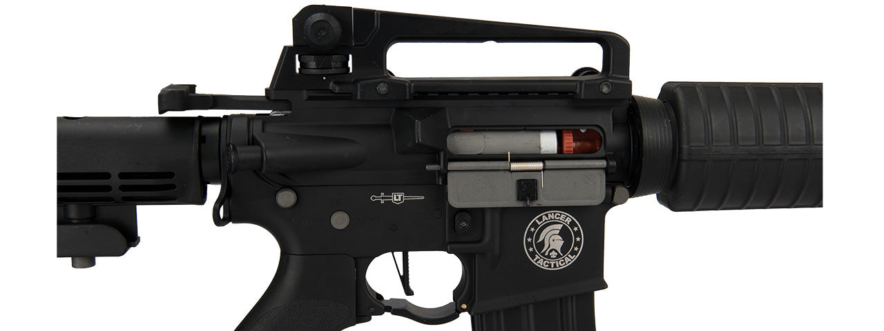 Lancer Tactical M4A1 LT-06 Carbine ProLine Series Airsoft AEG HIGH FPS] (BLACK)