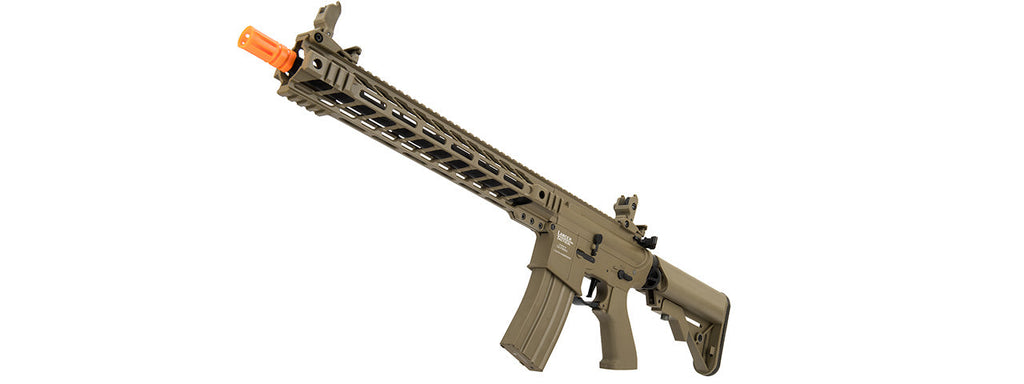 Lancer Tactical Proline Enforcer Battle Hawk 14 M4 Airsoft Rifle (Color: Tan)