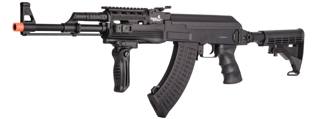 Lancer Tactical Airsoft Full Metal AK-47 LT-728C Airsoft AEG Rifle w/ Retractable Stock (Color: Black)