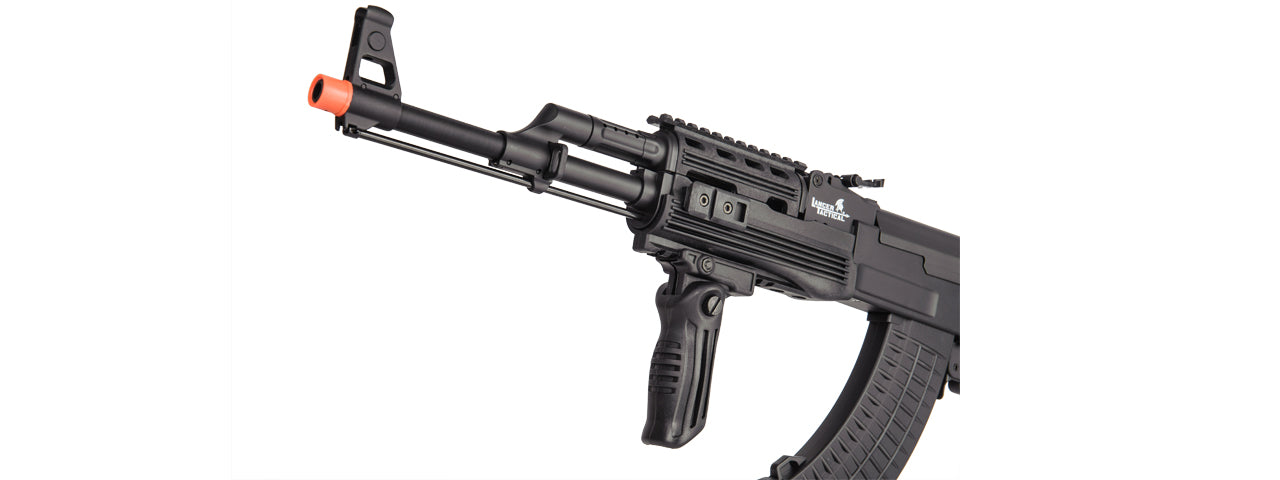 Lancer Tactical Airsoft Full Metal AK-47 LT-728C Airsoft AEG Rifle w/ Retractable Stock (Color: Black)