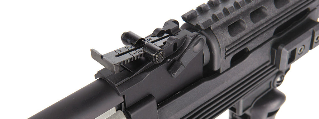 Lancer Tactical Airsoft Full Metal AK-47 LT-728C Airsoft AEG Rifle w/ Retractable Stock (Color: Black)