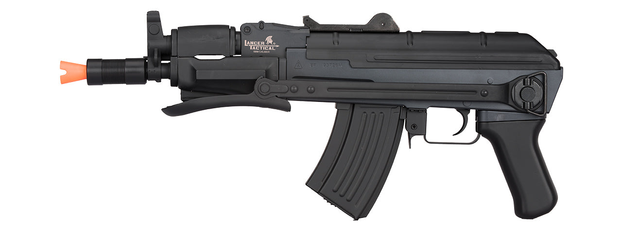 Lancer Tactical Metal AK47 Assault AEG Airsoft Rifle - (Black)