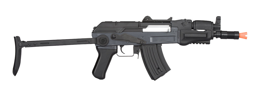 Lancer Tactical Metal AK47 Assault AEG Airsoft Rifle - (Black)