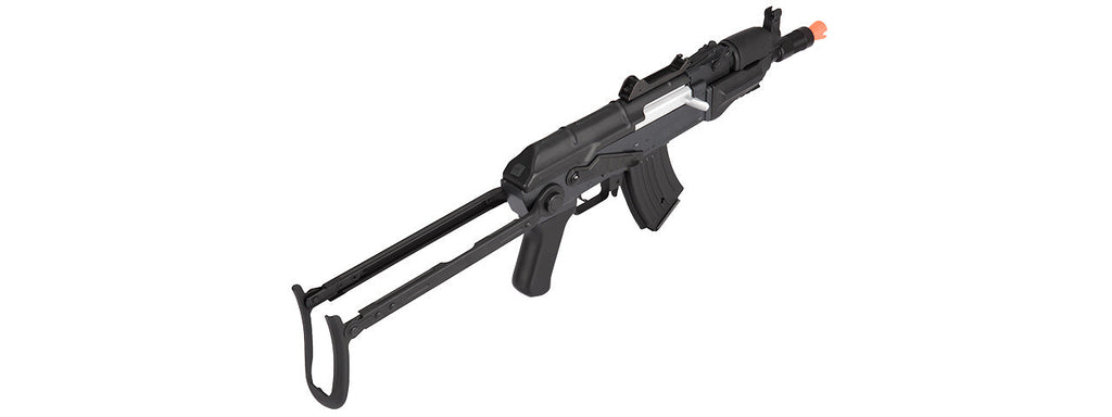 Lancer Tactical Metal AK47 Assault AEG Airsoft Rifle - (Black)