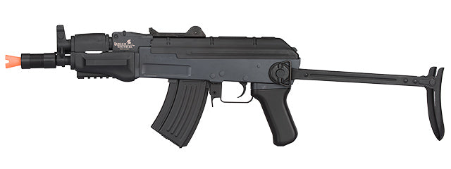Lancer Tactical Metal AK47 Assault AEG Airsoft Rifle - (Black)