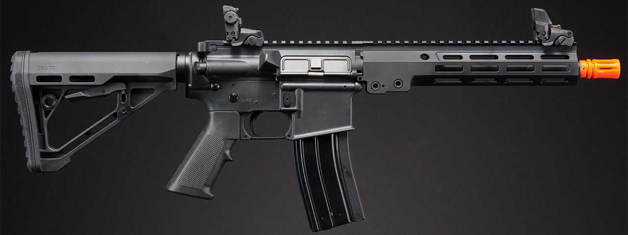 Lancer Tactical Block 3 9.5 Gas Blowback Polymer Airsoft Rifle w/ MLOK Rail by Golden Eagle - (Black)