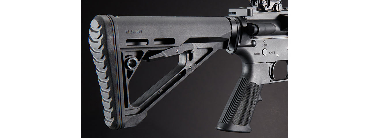 Lancer Tactical Block 3 9.5 Gas Blowback Polymer Airsoft Rifle w/ MLOK Rail by Golden Eagle - (Black)