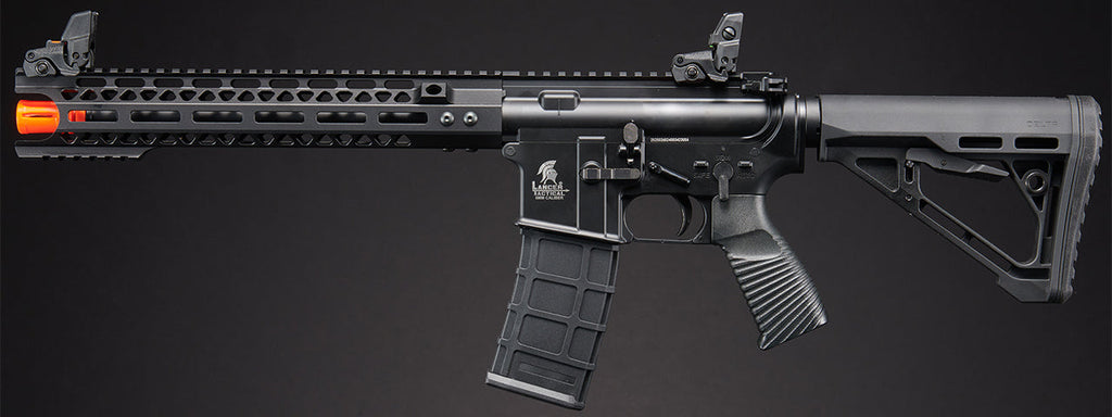 Lancer Tactical Wirecutter M4 12 Gas Blowback Full Metal Airsoft Rifle w/ MLOK Rail by Golden Eagle - (Black)