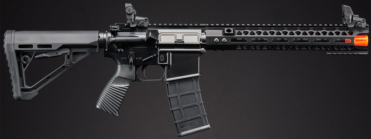 Lancer Tactical Wirecutter M4 12 Gas Blowback Full Metal Airsoft Rifle w/ MLOK Rail by Golden Eagle - (Black)
