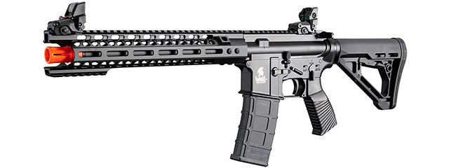 Lancer Tactical Wirecutter M4 12 Gas Blowback Full Metal Airsoft Rifle w/ MLOK Rail by Golden Eagle - (Black)