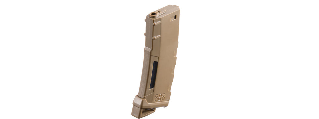 Lancer Tactical 130 Round High Speed Mid-Cap Magazine Pack of 5 (Tan)