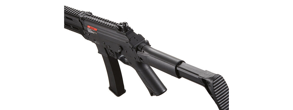 Well Pro PPK-20 Compact Full Metal GBB Airsoft SMG - (Black)