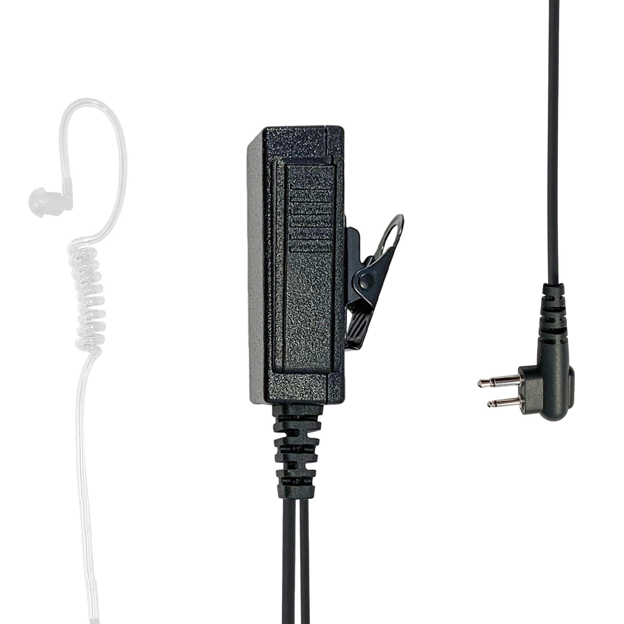 Mic & Earpiece Radio Kit- Yaesu 2 Pin: FT-65, FT25, FT-4XR, FT-4VR