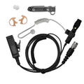 Mic & Earpiece Radio Kit - Quick Disconnect (Hirose) Motorola/Retevis/Ailunce: EX500/560/XLS, EX600/600/XLS, GL2000, GP328/338/PLUS, RT Series, HD1, HD2, Siyata, Simoco & More