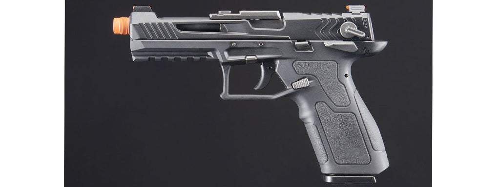 Lancer Tactical LTX Competition GBB Airsoft Pistol - (Black)