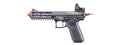 Lancer Tactical x Tandemkross CTHULHU Gas Blow Back Pistol w/ Red Dot Reflex Sight - (Black/Titanium)