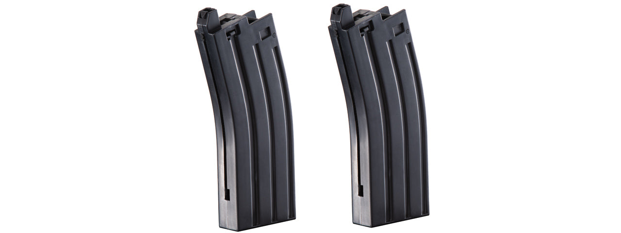 UK Arms M-16A Spring Powered Rifle with 2 Magazines and 2 Stocks (Color: Black)