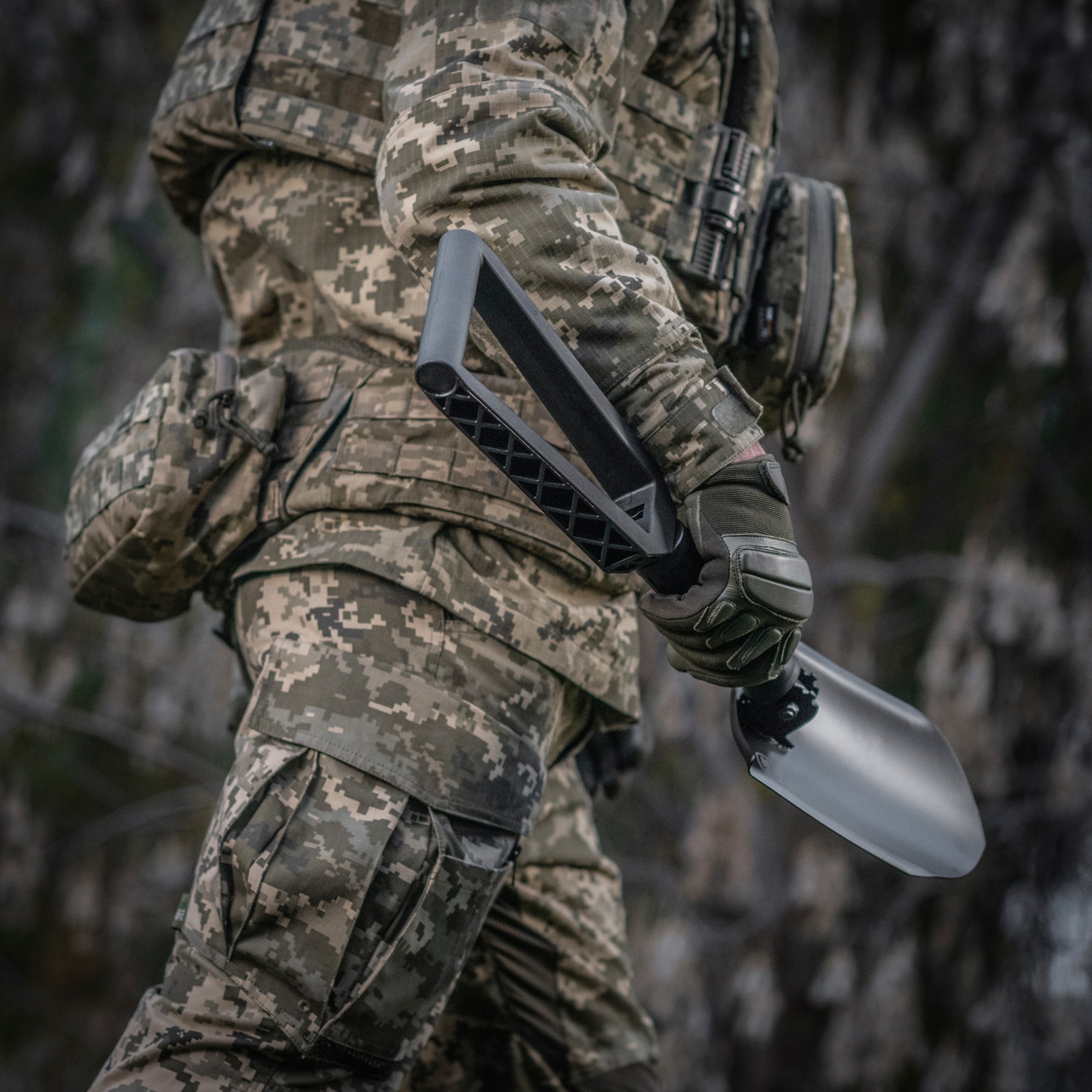 M‑Tac Folding Shovel with Carry Case