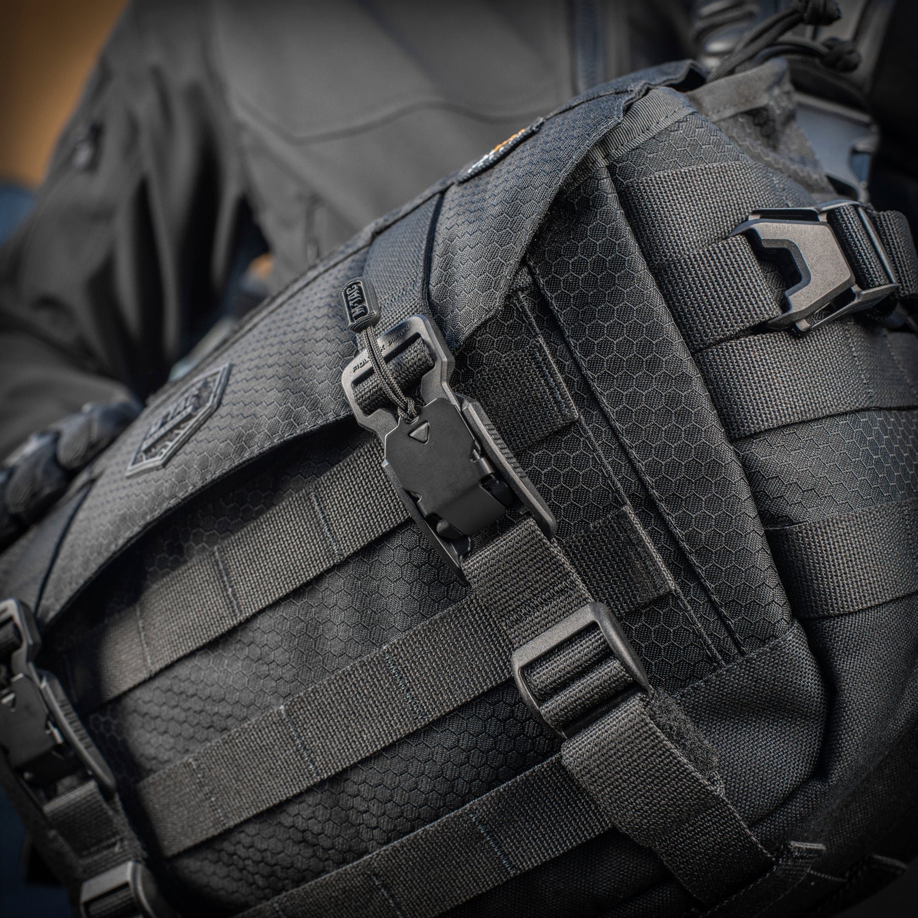 M-Tac Messenger Bag Elite Hex Black
