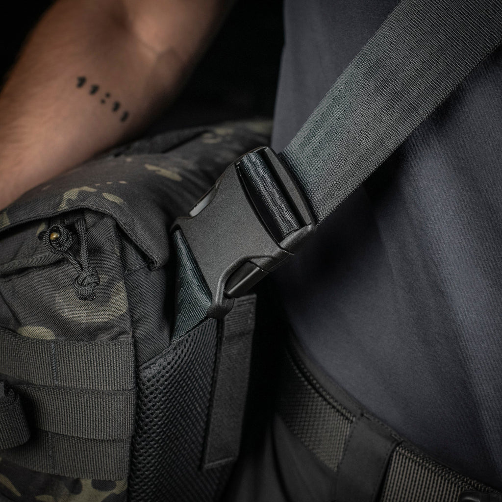 M-Tac Messenger Bag Elite Hex Black