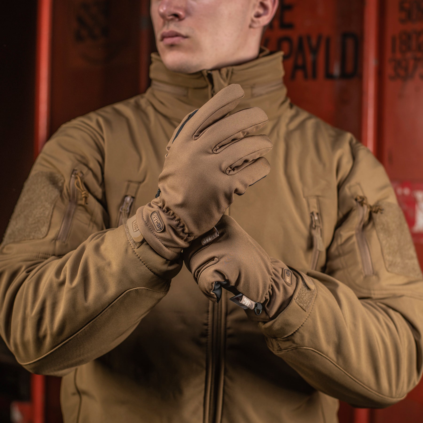 M-Tac Soft Shell Thinsulate Gloves