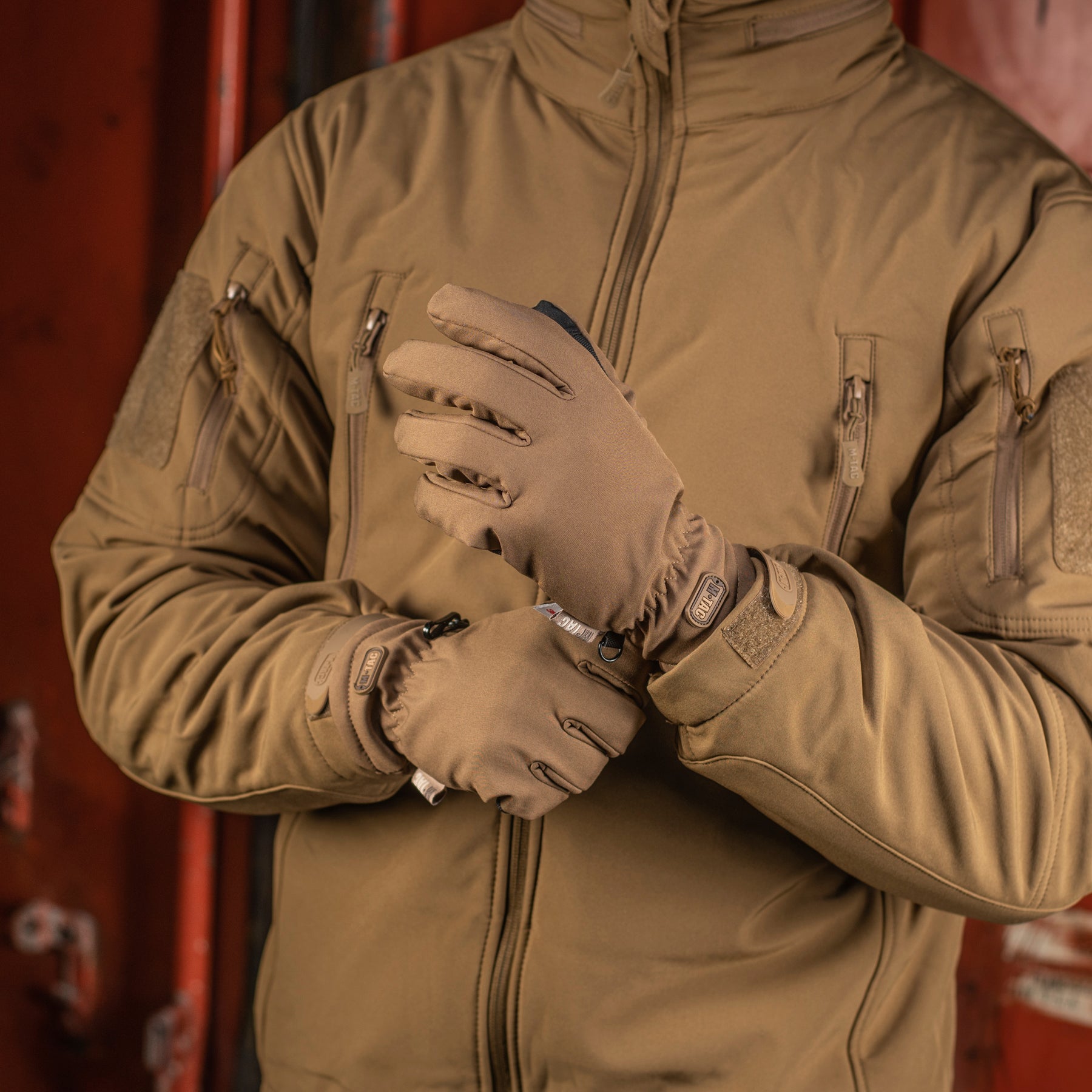 M-Tac Soft Shell Thinsulate Gloves