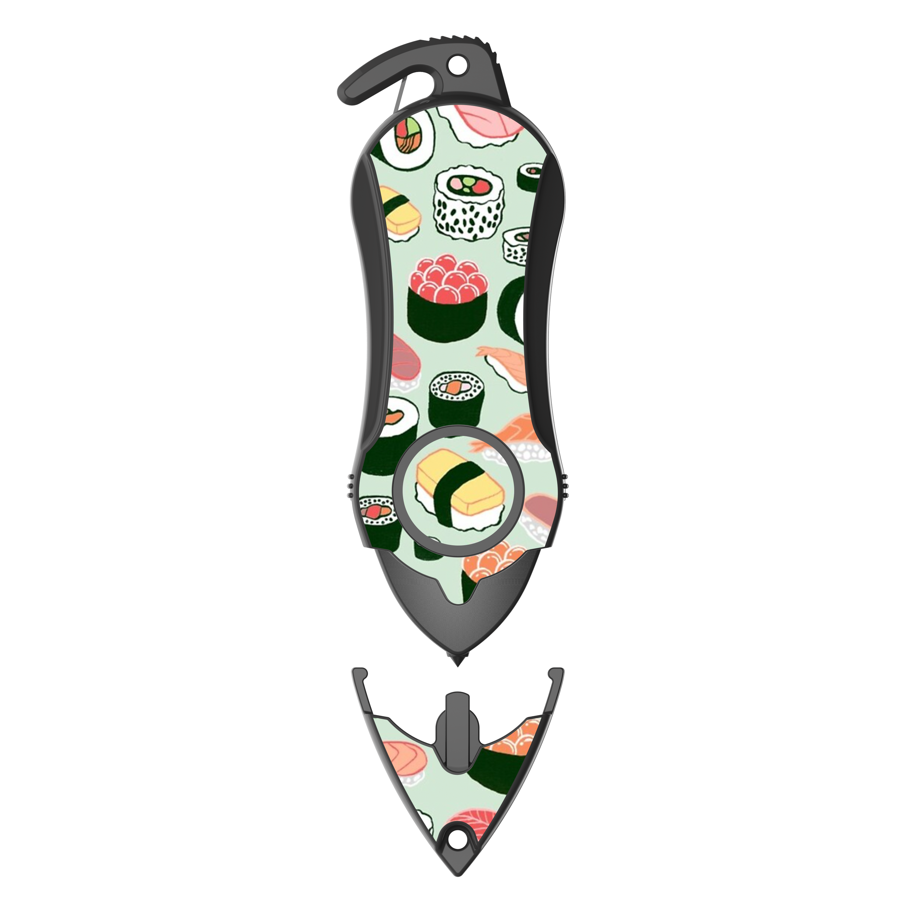 Personal Alarm Keychain Safety Emergency Tool  (Sushi)