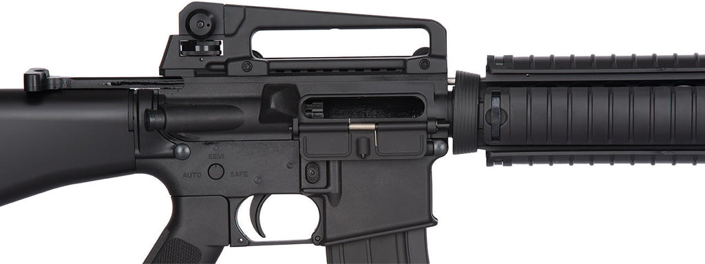 MC6620 M16 RIS LIGHTWEIGHT POLYMER GBB AIRSOFT RIFLE (BLACK)