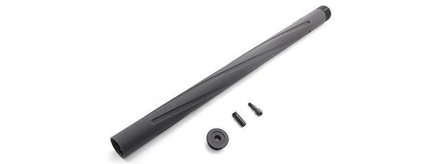 Modify MOD24 Outer Barrel - Short Spiral Fluted w/ Bipod Studs & Muzzle Cap