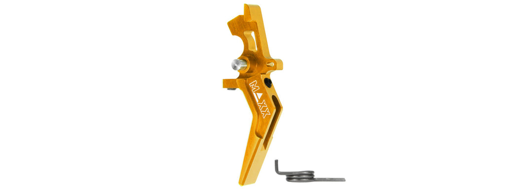 Maxx Model CNC Aluminum Advanced Speed Trigger Style A (Color: Dark Earth)