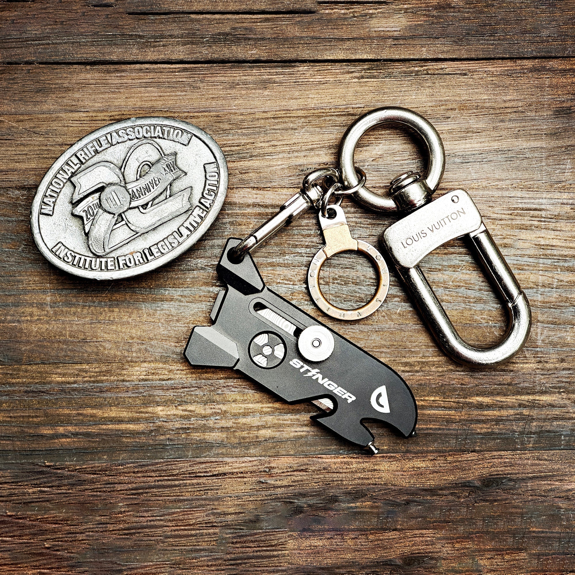 Stinger EDC Tool, Keychain Utility - Matte Black