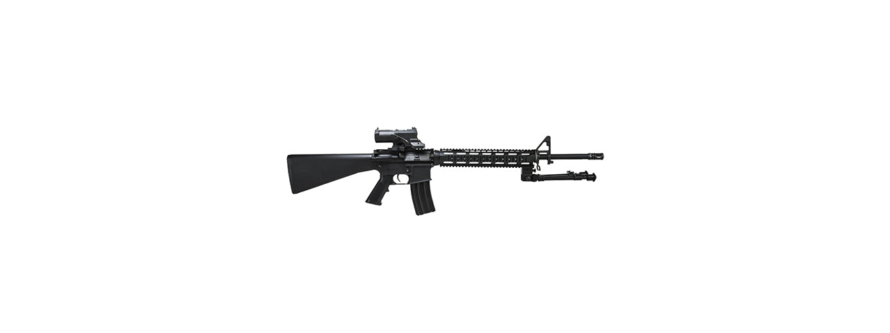 NCSTAR AIRSOFT BIPOD W/ WEAVER QUICK RELEASE MOUNT - BLACK