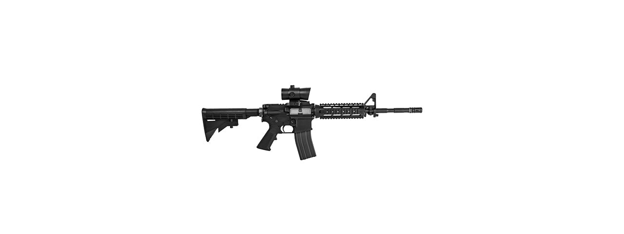 NCSTAR 5-INTENSITY ADJUSTABLE RED DOT SCOPE W/ LASER SIGHTING SYSTEM
