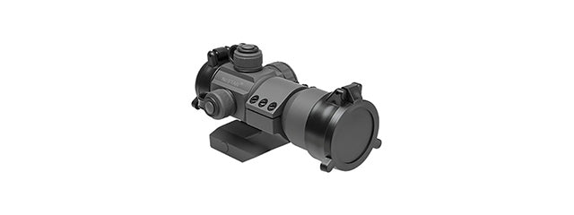 NCSTAR AIRSOFT TACTICAL 35MM RED/GRN/BLUE DOT OPTIC - URBAN GRAY