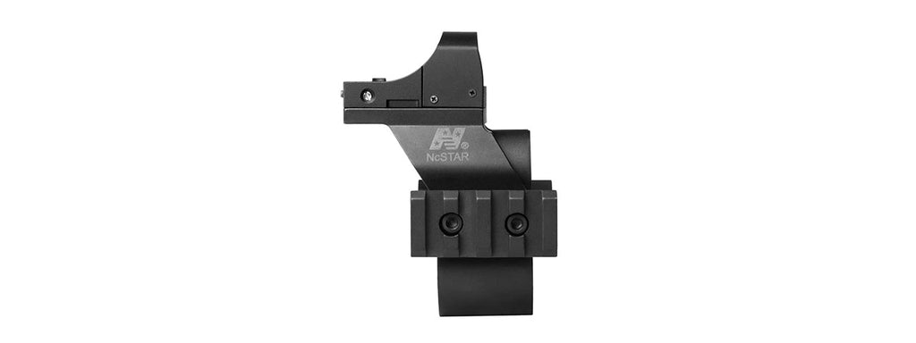 NCSTAR REMINGTON GREEN DOT OPTIC COMBO W/ BARREL RAIL MOUNT - BLACK
