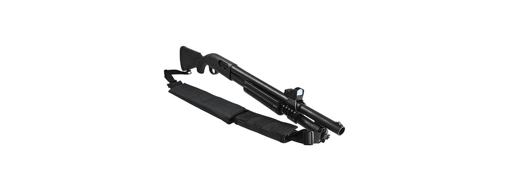 NCSTAR REMINGTON GREEN DOT OPTIC COMBO W/ BARREL RAIL MOUNT - BLACK