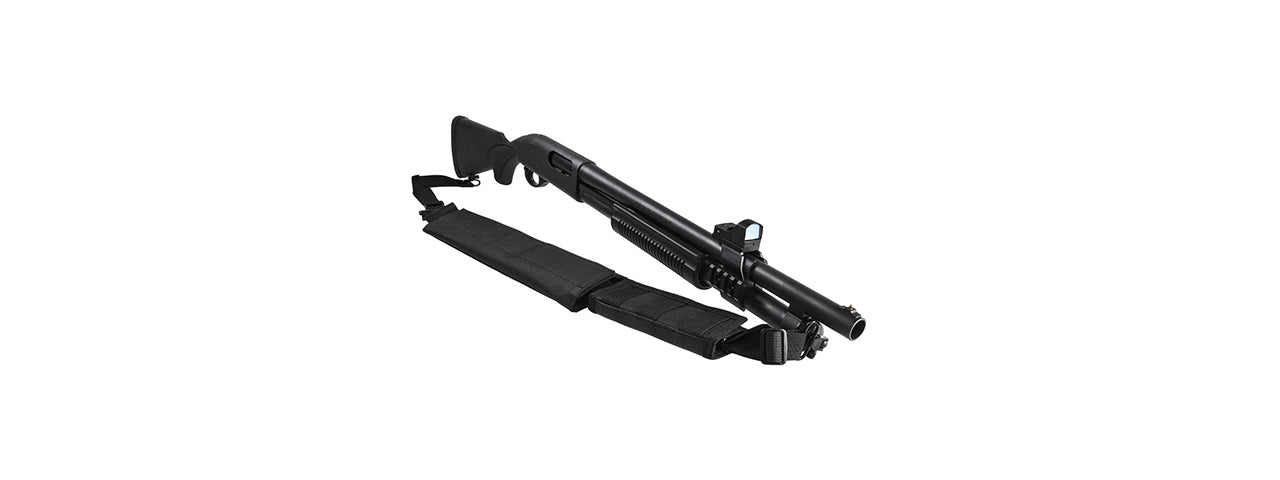 NCSTAR REMINGTON GREEN DOT OPTIC COMBO W/ BARREL RAIL MOUNT - BLACK