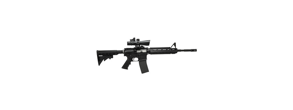 NCSTAR USS GEN II 3-9X42 P4 SNIPER SCOPE RED DOT SIGHT COMBO - BLACK