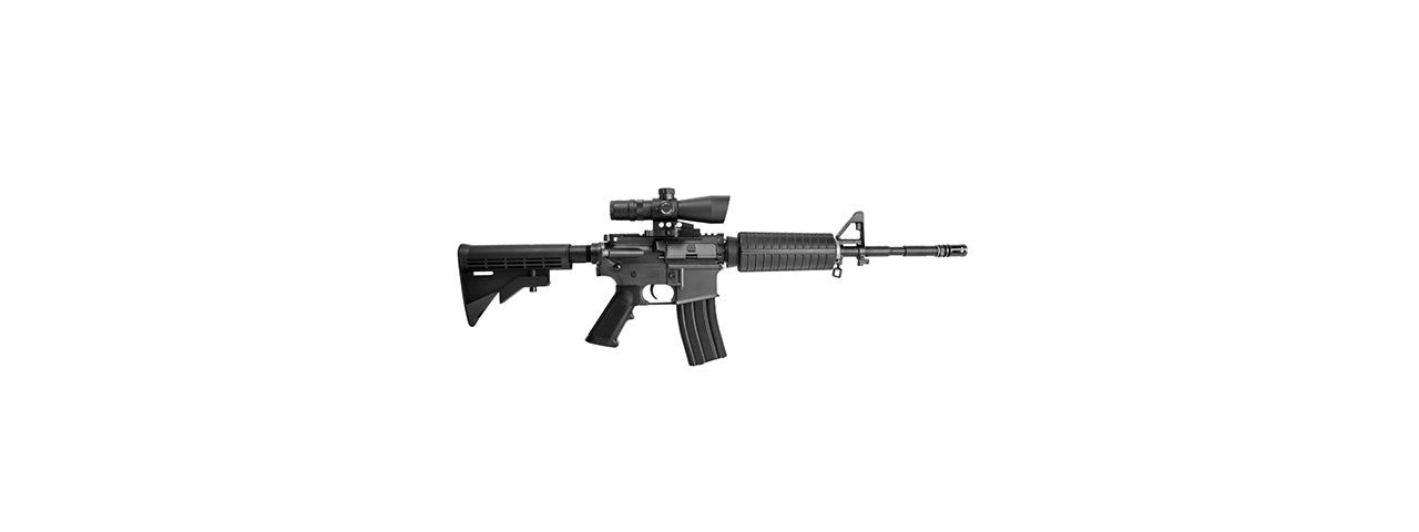 NCSTAR 2 - 7 X 32 PLEX SCOPE LONG EYE RELIEF - BLACK