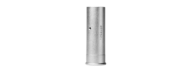 NCSTAR 12 GUAGE LASER CARTRIDGE BORE SIGHT - SILVER