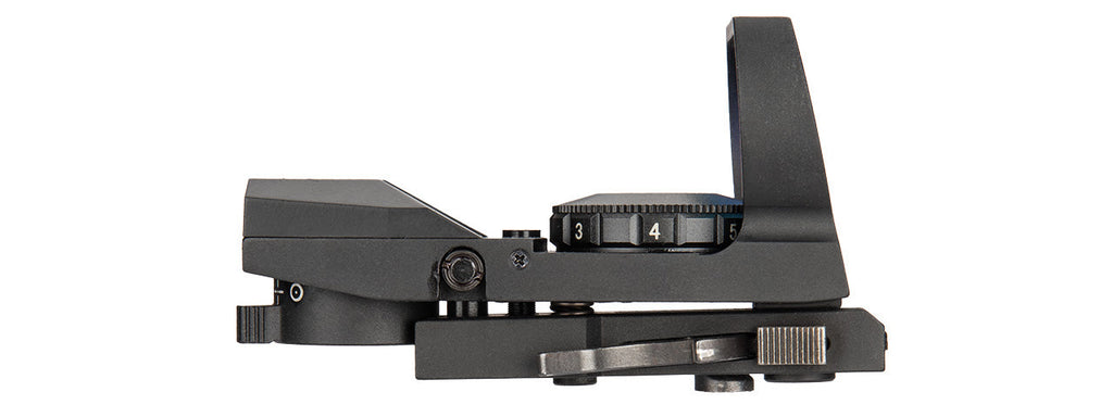 NCSTAR KEYMOD QUICK RELEASE 4 RETICLE REFLEX OPTIC - BLACK