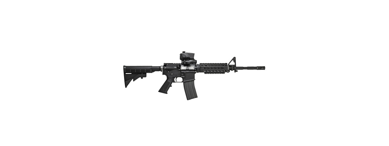 NCSTAR TACTICAL SOLAR POWERED RED DOT SIGHT - BLACK