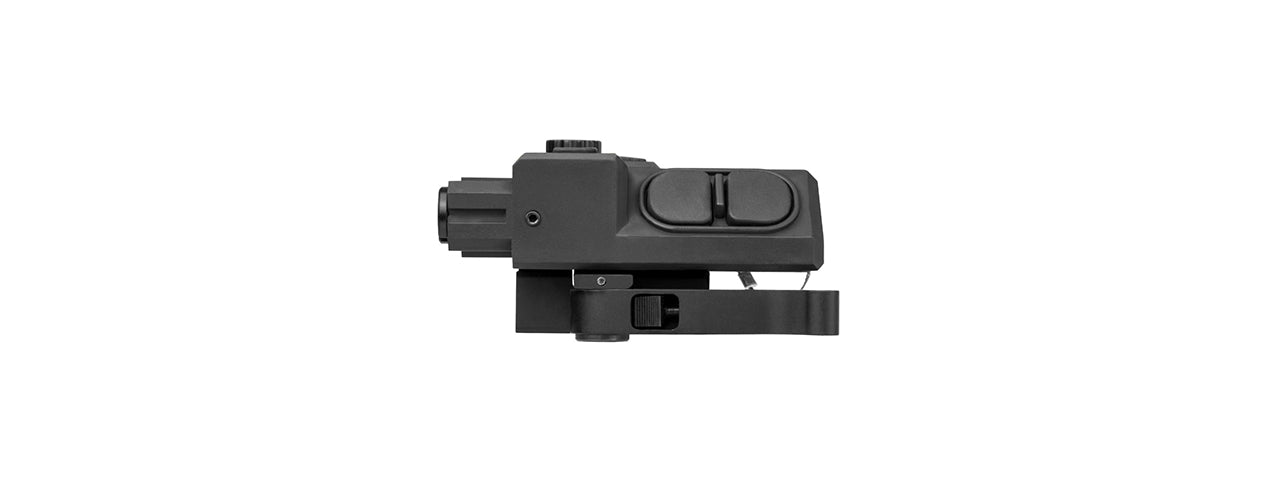 NCSTAR GREEN LASER DESIGNATOR AND 4 COLOR LED NAV LIGHT - BLACK