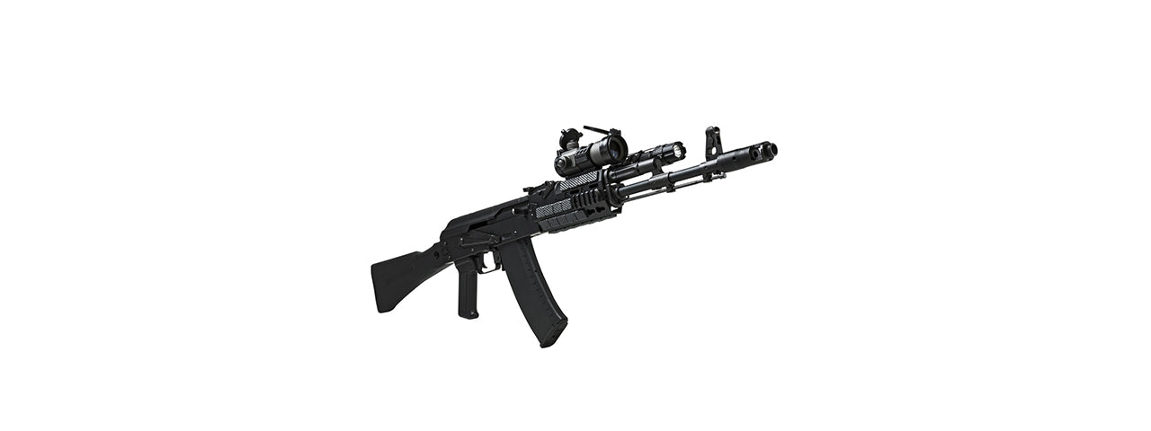 NCSTAR AK KEYMOD ALUMINUM HANDGUARD - STANDARD LENGTH - BLACK